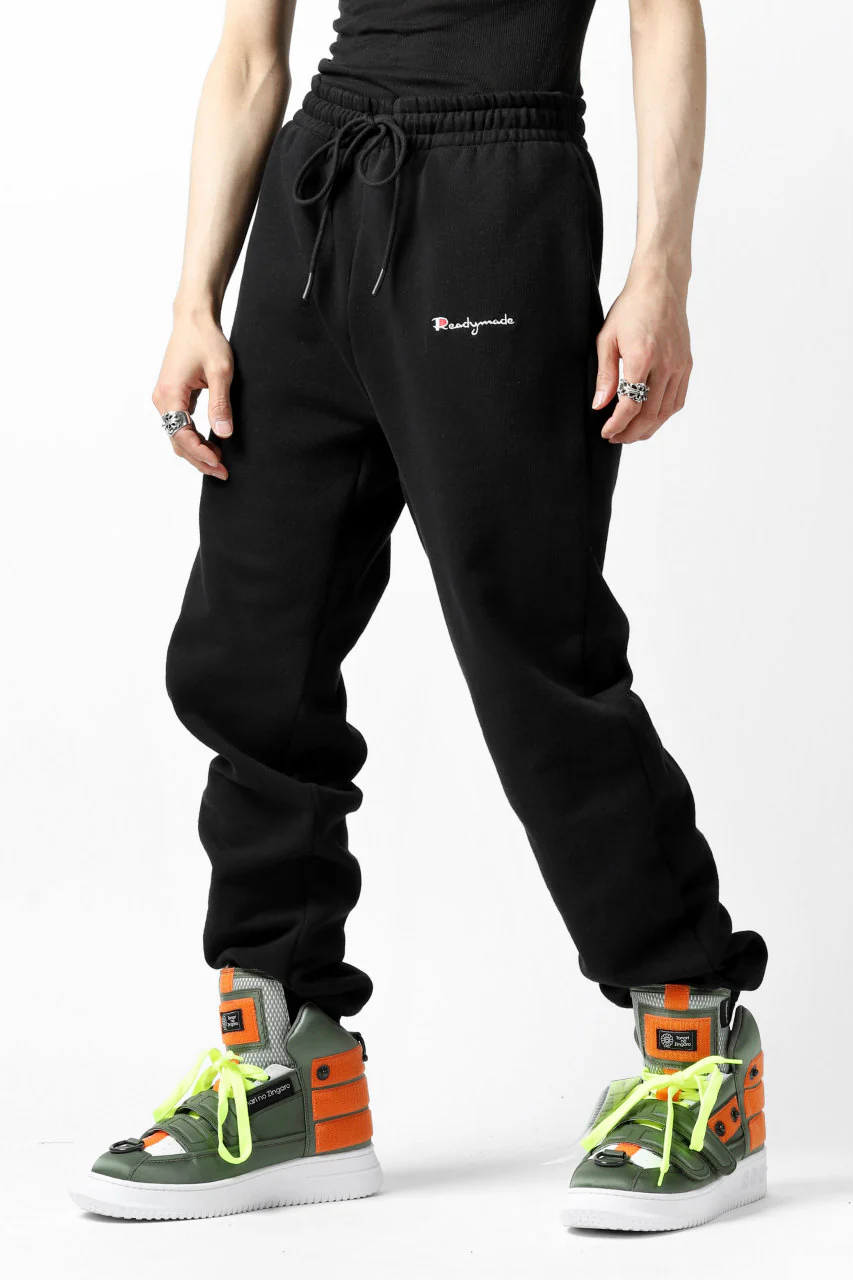 READYMADE PIONCHAM SWEAT PANTS (BLACK) - Image 16