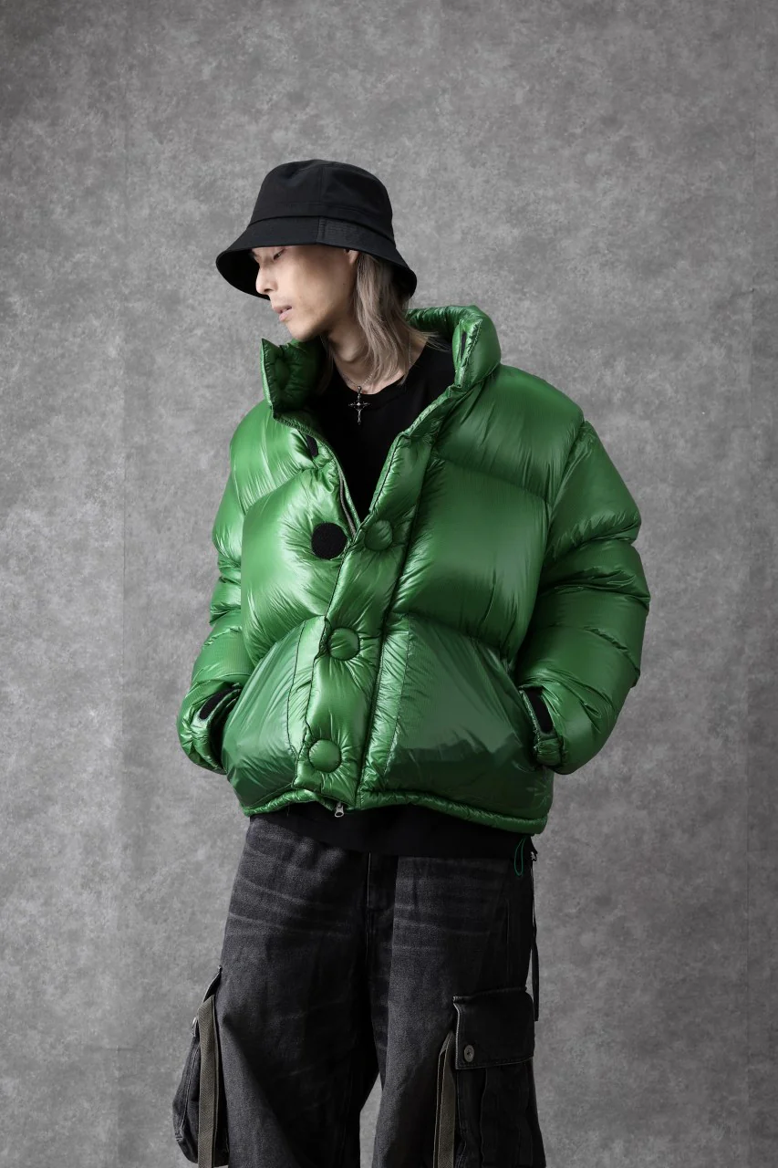 READYMADE PUFFY DOWN JACKET (GREEN) - Image 10