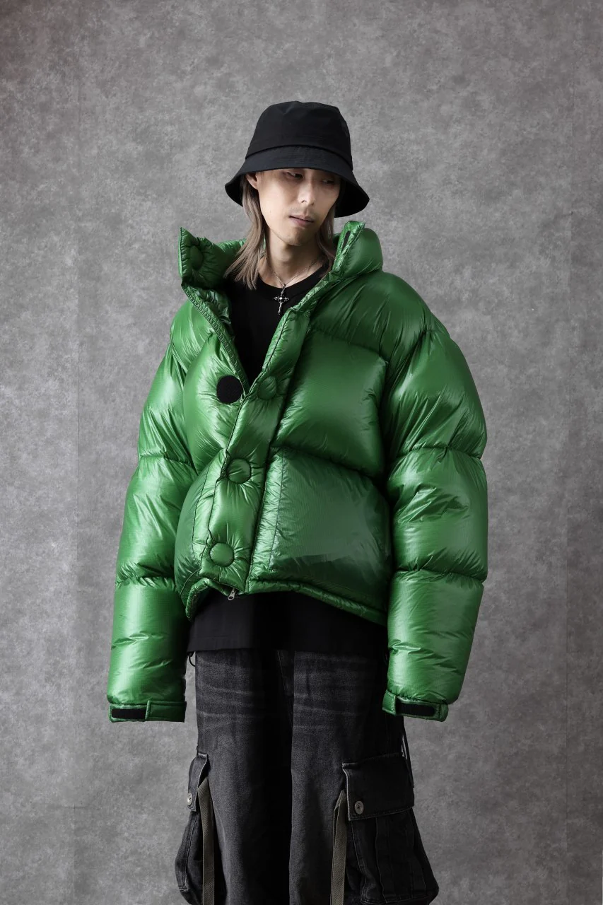 READYMADE PUFFY DOWN JACKET (GREEN) - Image 2