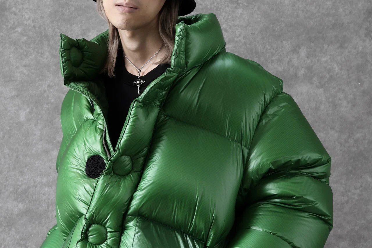 READYMADE PUFFY DOWN JACKET (GREEN) - Image 34
