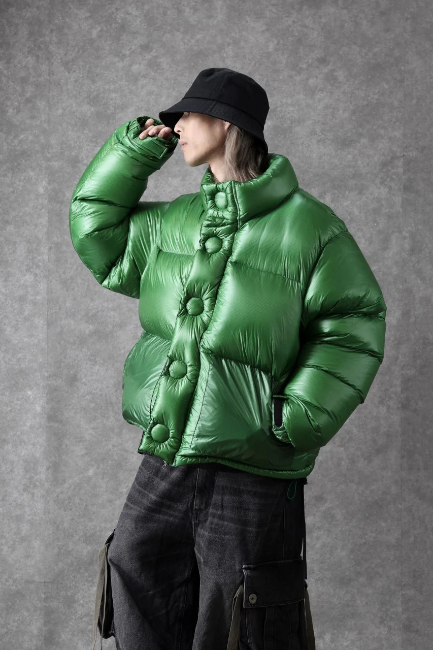 READYMADE PUFFY DOWN JACKET (GREEN) - Image 4