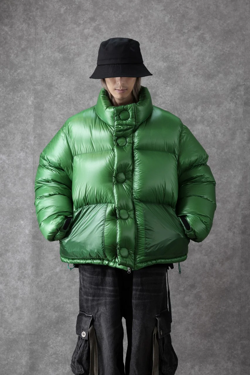 READYMADE PUFFY DOWN JACKET (GREEN) - Image 6