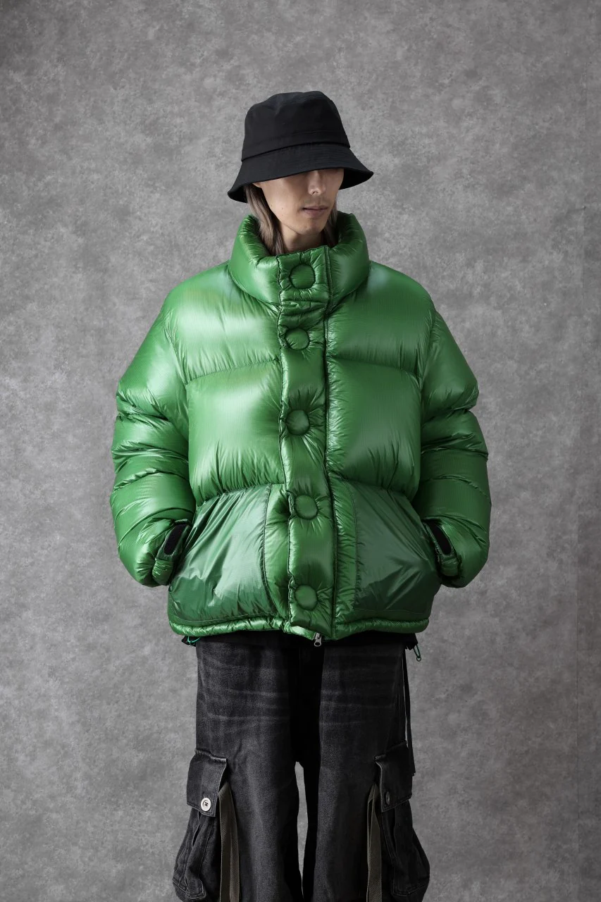 READYMADE PUFFY DOWN JACKET (GREEN) - Image 8
