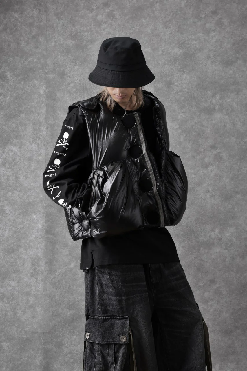 READYMADE PUFFY DOWN VEST (BLACK) - Image 2