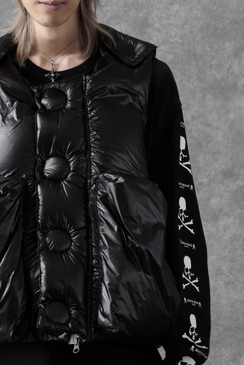 READYMADE PUFFY DOWN VEST (BLACK) - Image 23