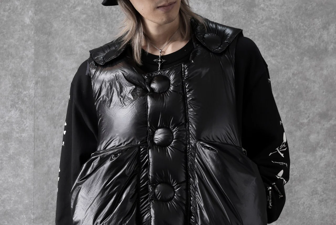 READYMADE PUFFY DOWN VEST (BLACK) - Image 24