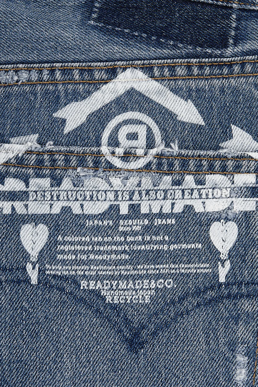READYMADE RE-JEANS (INDIGO BLUE #A) - Image 7