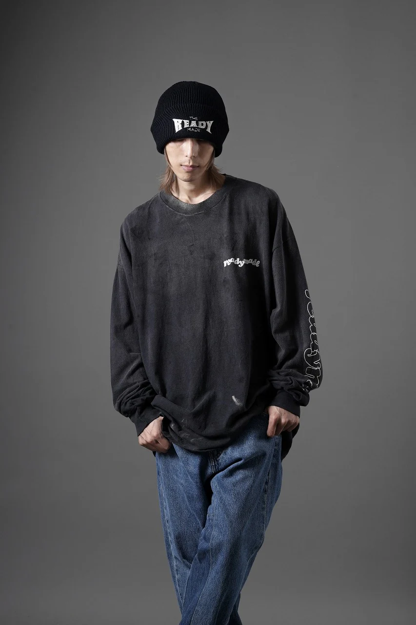 READYMADE RECYCLE WOOL KNIT CAP (BLACK) - Image 10