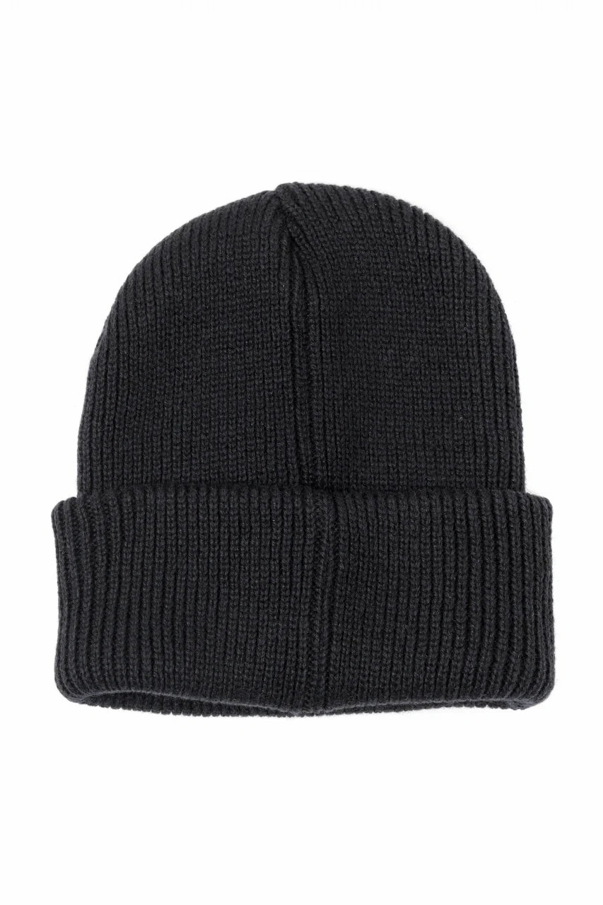 READYMADE RECYCLE WOOL KNIT CAP (BLACK) - Image 5