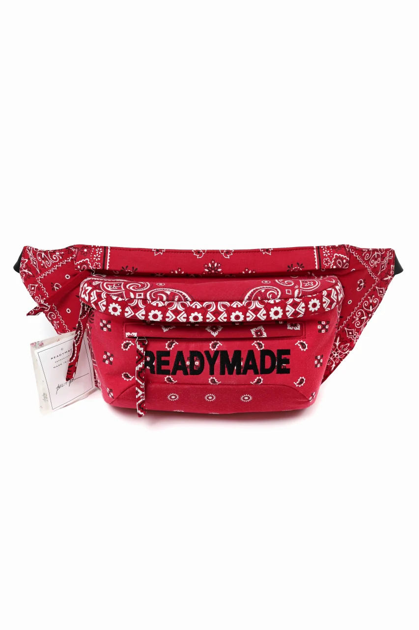 READYMADE RED BANDANA BELT BAG