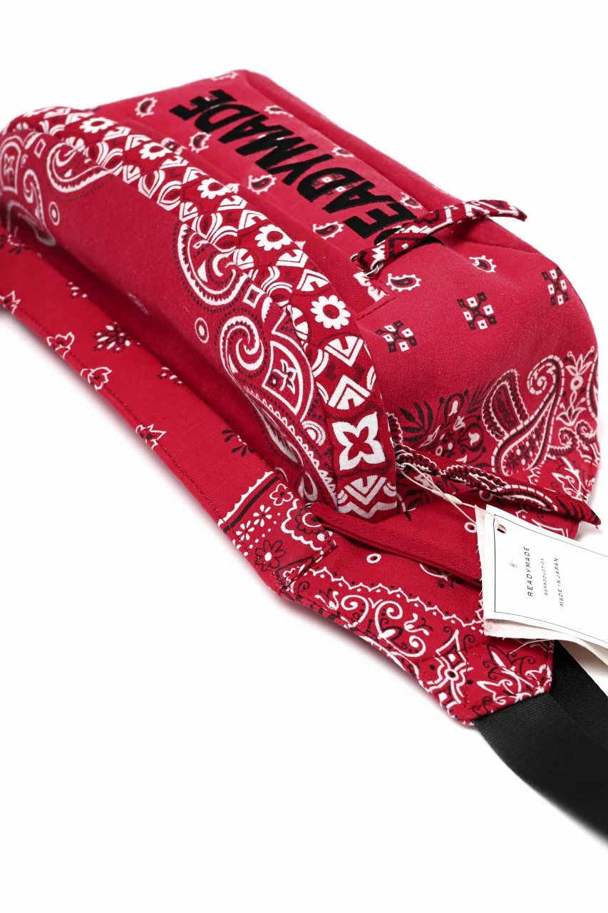 READYMADE RED BANDANA BELT BAG - Image 11