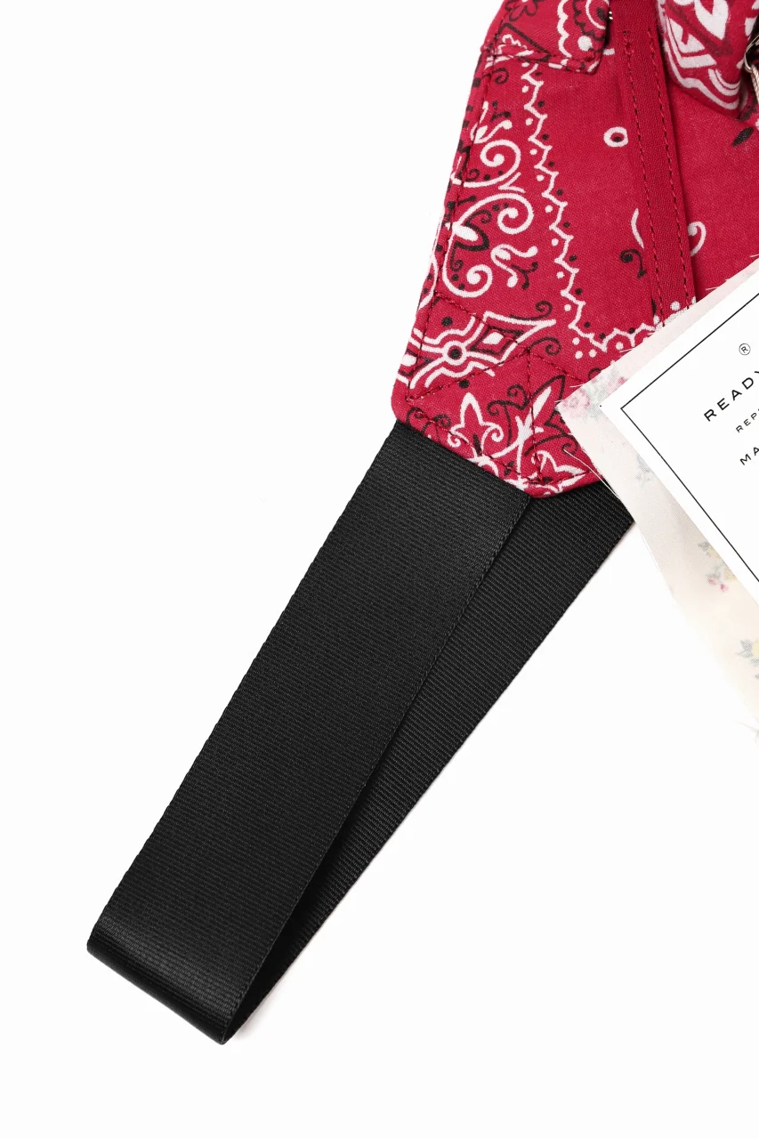 READYMADE RED BANDANA BELT BAG - Image 12
