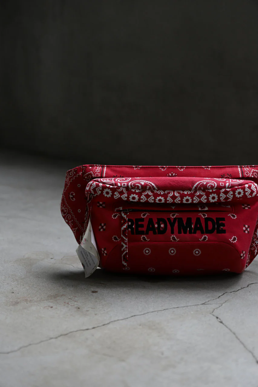 READYMADE RED BANDANA BELT BAG - Image 18