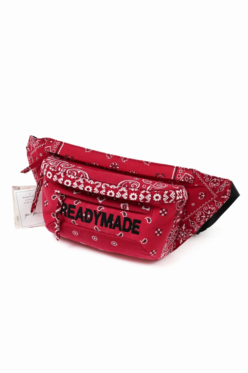 READYMADE RED BANDANA BELT BAG - Image 2