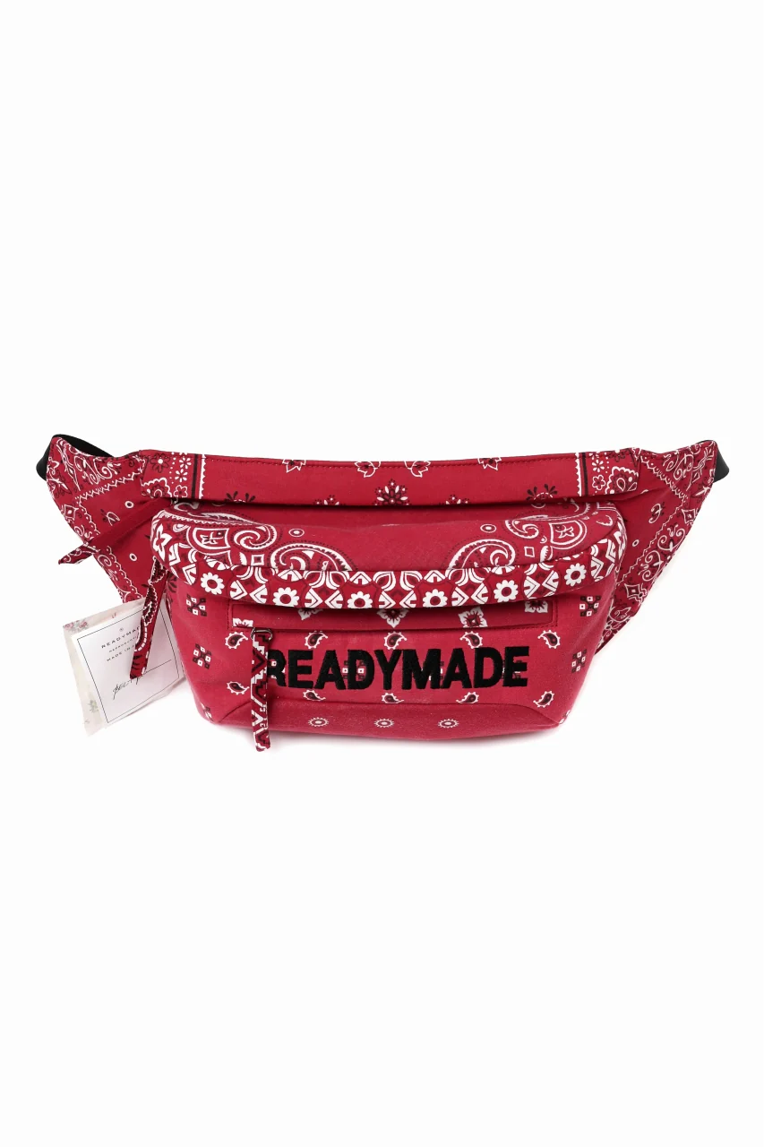 READYMADE RED BANDANA BELT BAG - Image 4