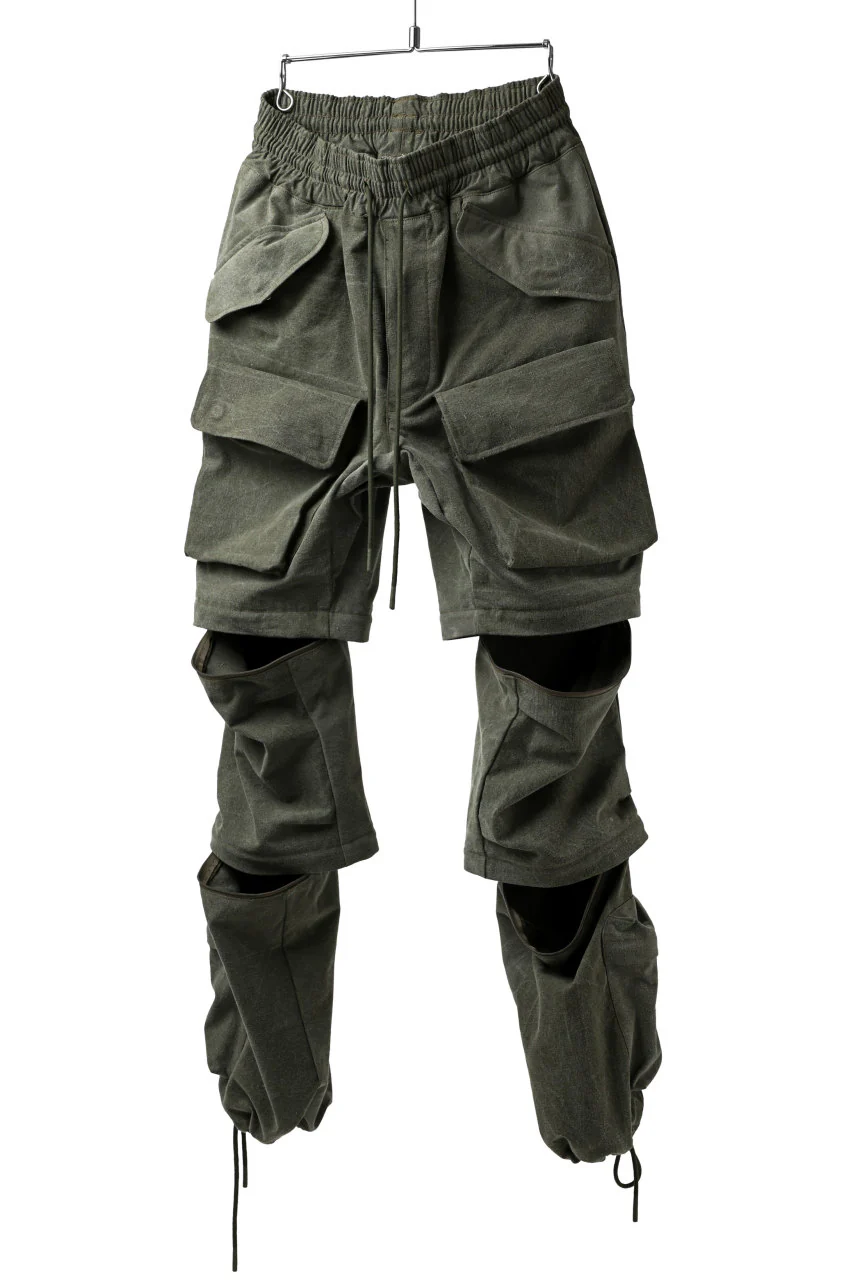 READYMADE REMOVAL PANTS (KHAKI GREEN#B) - Image 11