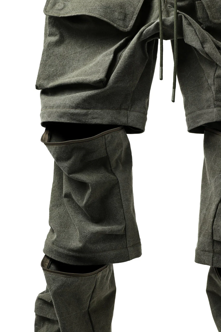 READYMADE REMOVAL PANTS (KHAKI GREEN#B) - Image 12