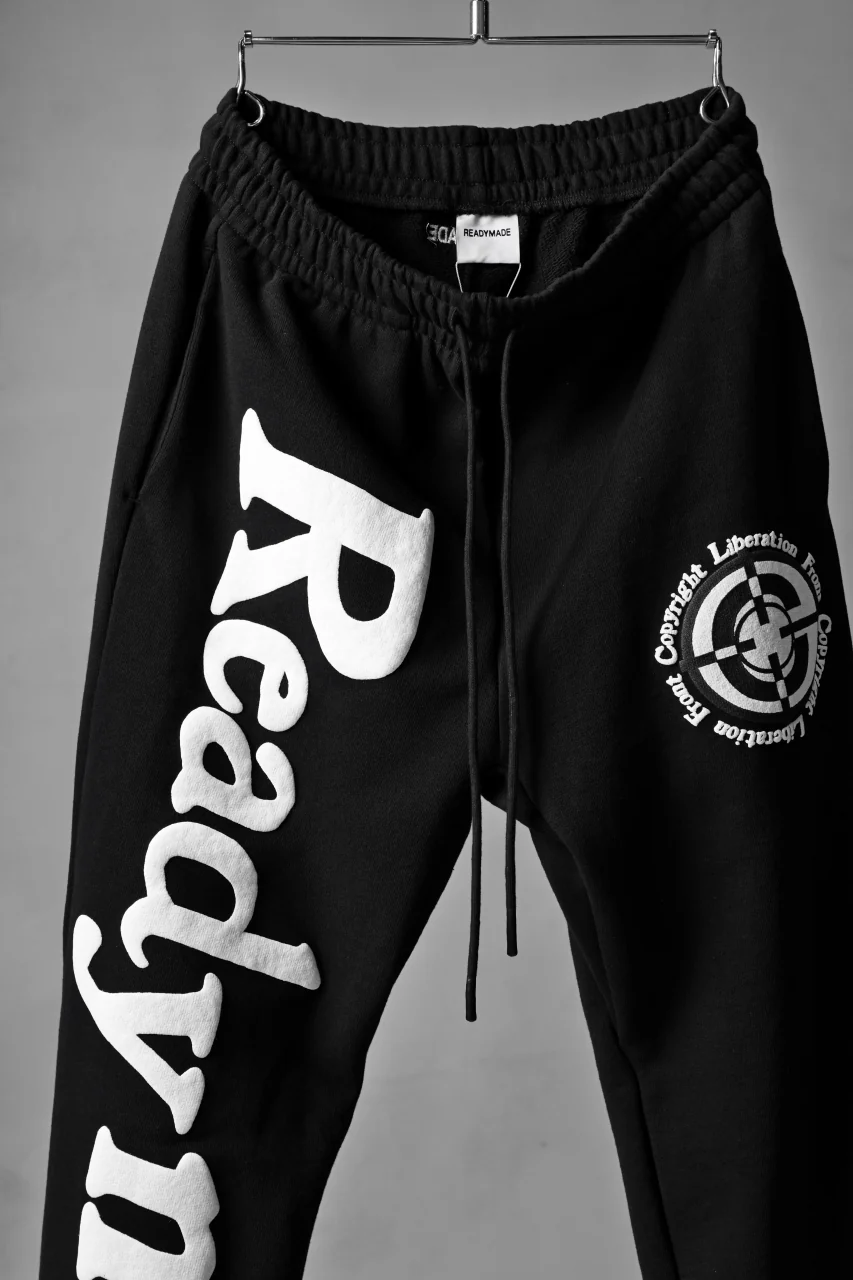 READYMADE RM SWEAT PANTS (BLACK) - Image 10