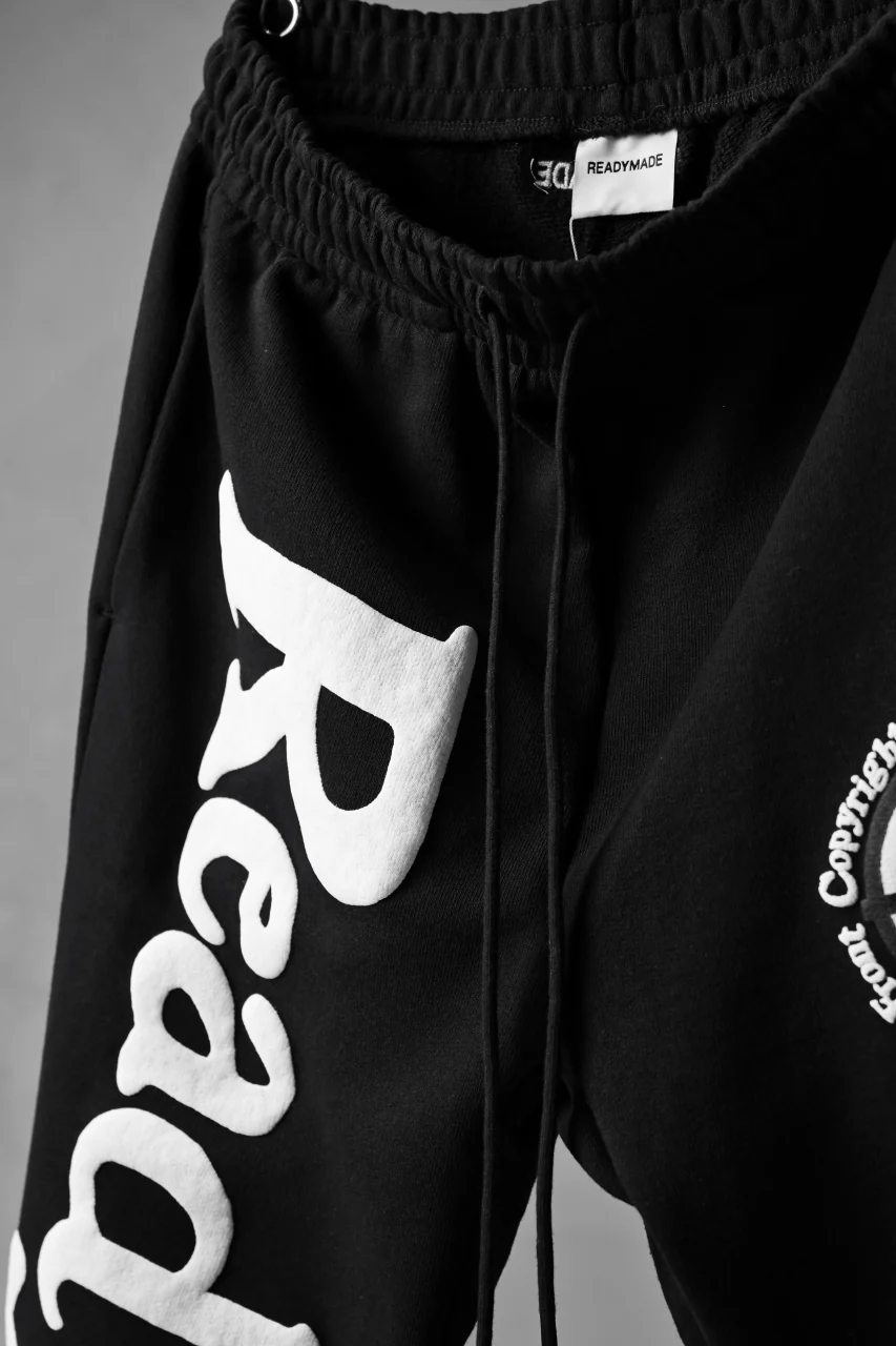 READYMADE RM SWEAT PANTS (BLACK) - Image 13