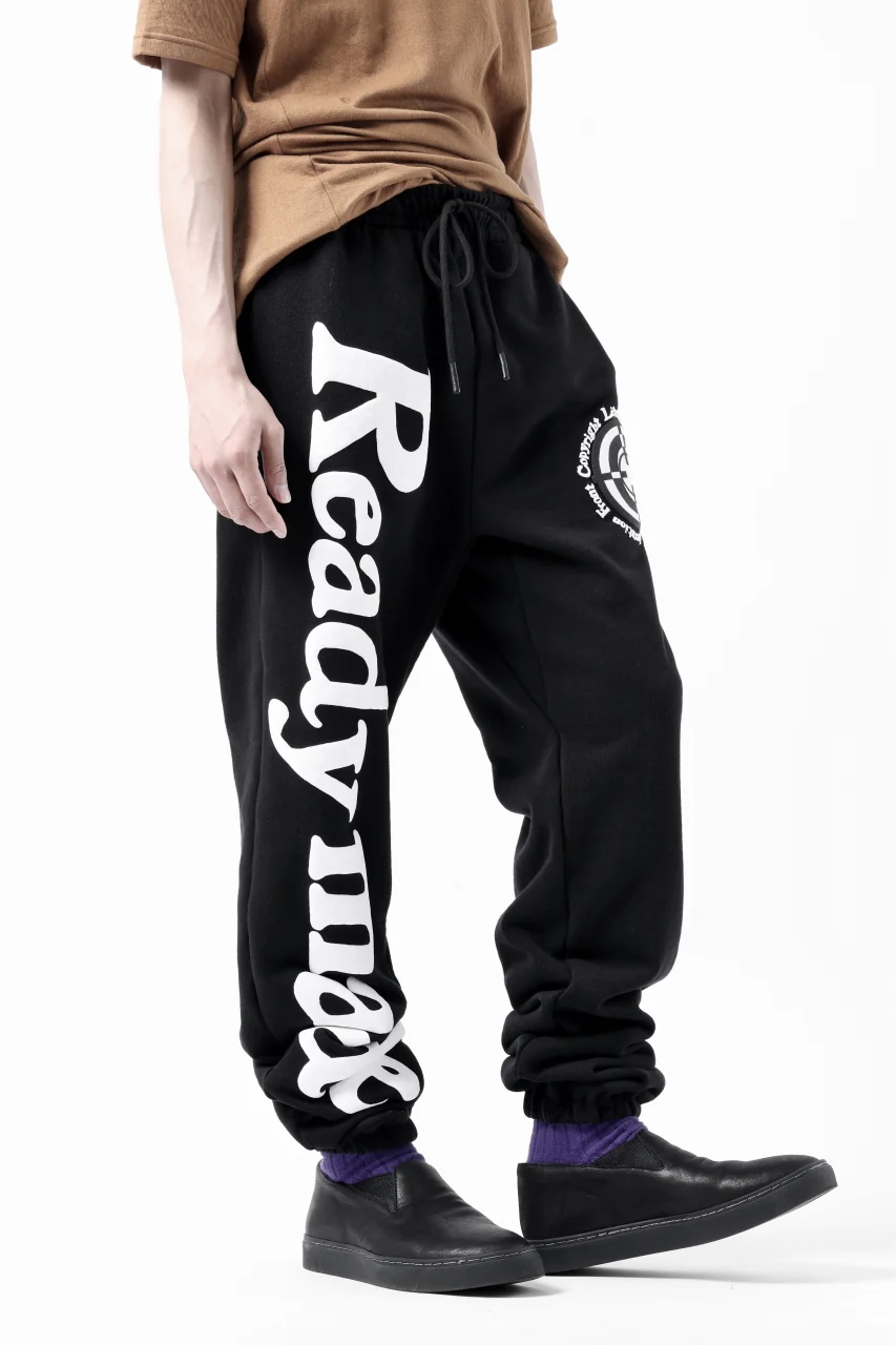 READYMADE RM SWEAT PANTS (BLACK) - Image 3