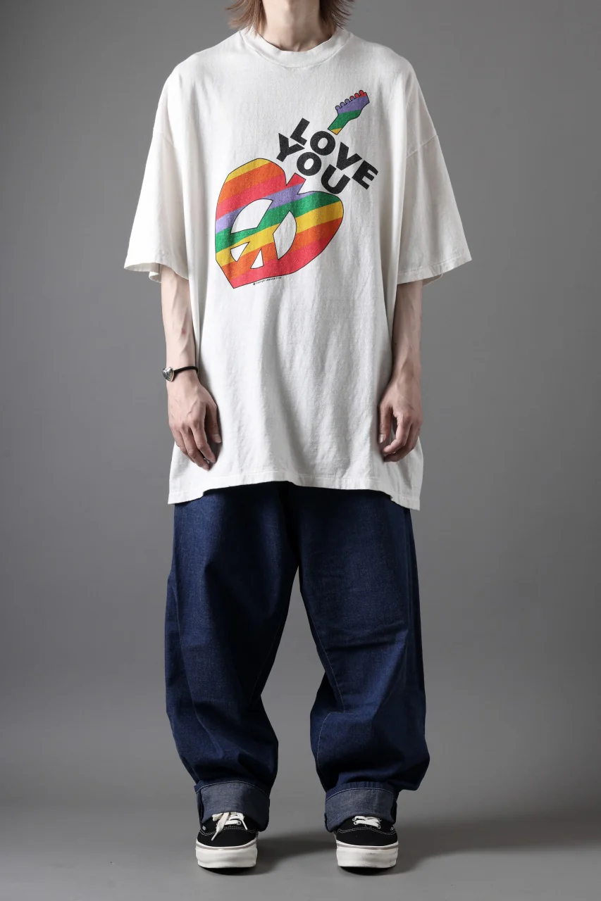 READYMADE S/S LOVE YOU T-SHIRT (WHITE) - Image 15