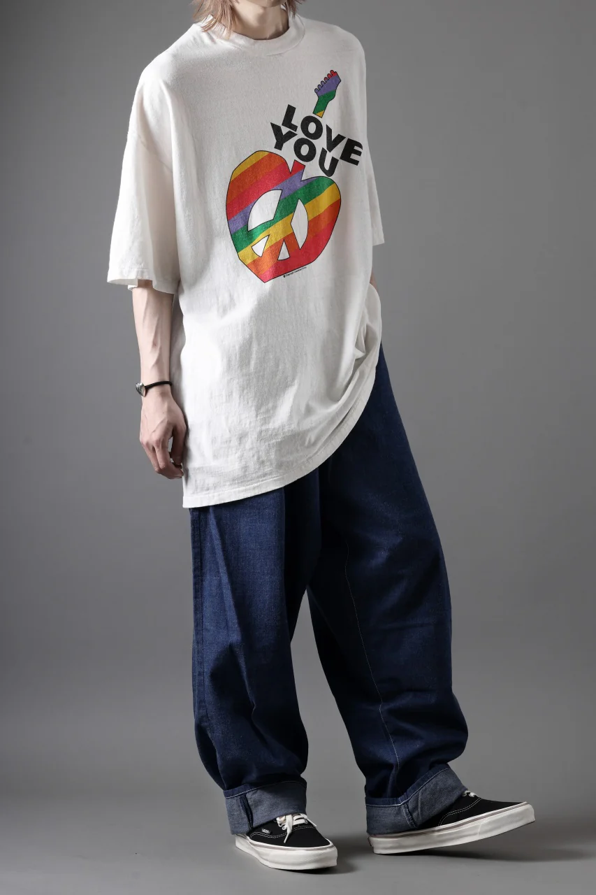 READYMADE S/S LOVE YOU T-SHIRT (WHITE) - Image 17