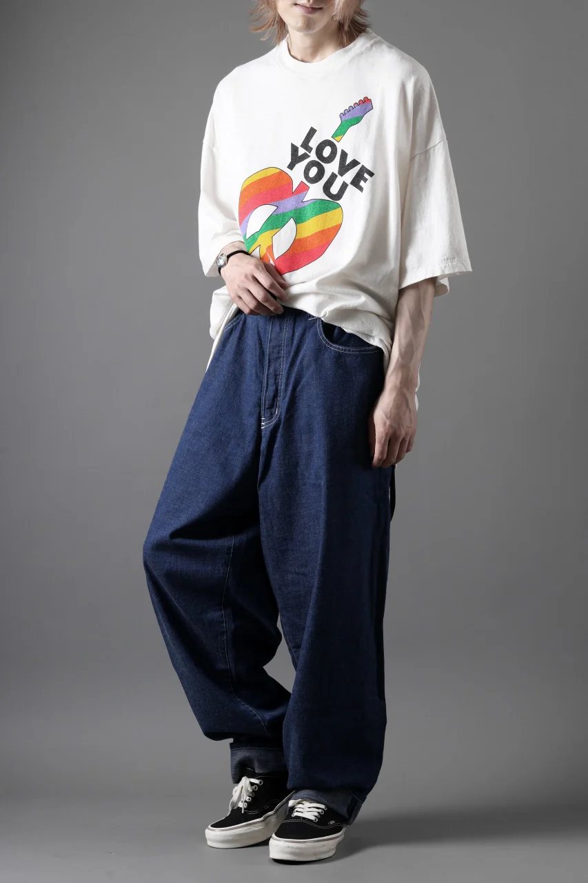 READYMADE S/S LOVE YOU T-SHIRT (WHITE) - Image 19