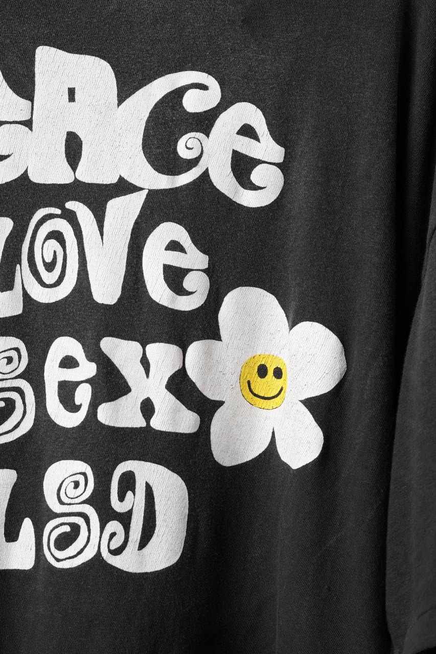 READYMADE S/S PEACE T-SHIRT (BLACK) - Image 17