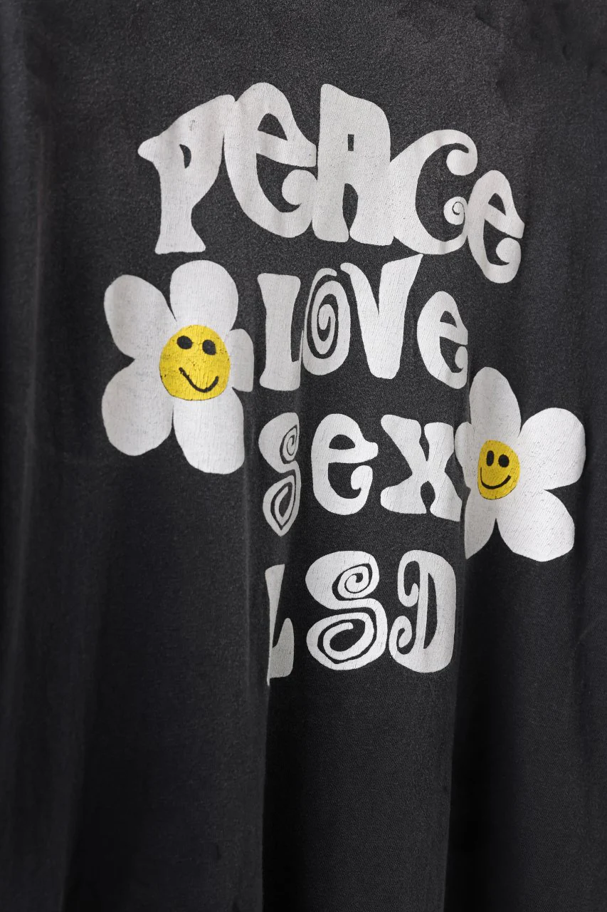 READYMADE S/S PEACE T-SHIRT (BLACK) - Image 22