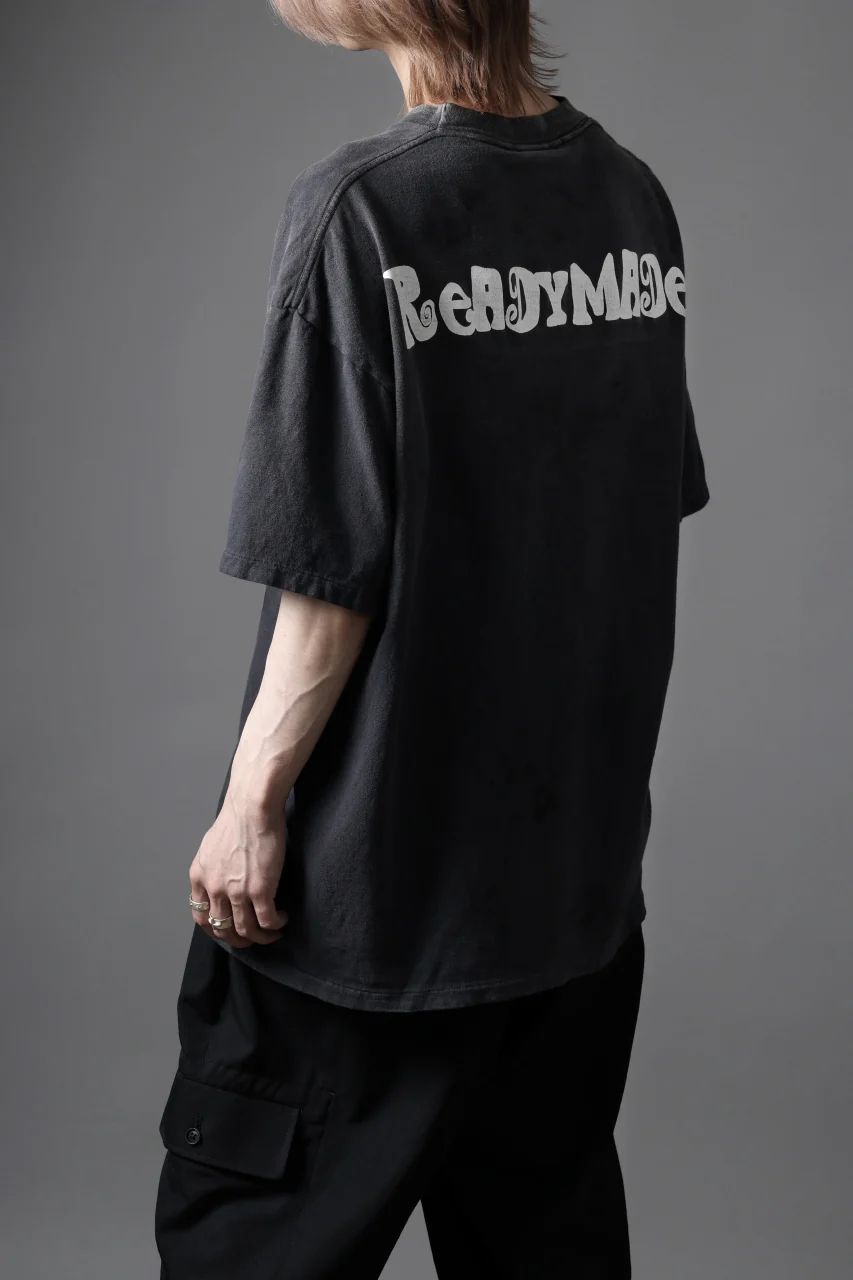 READYMADE S/S PEACE T-SHIRT (BLACK) - Image 32