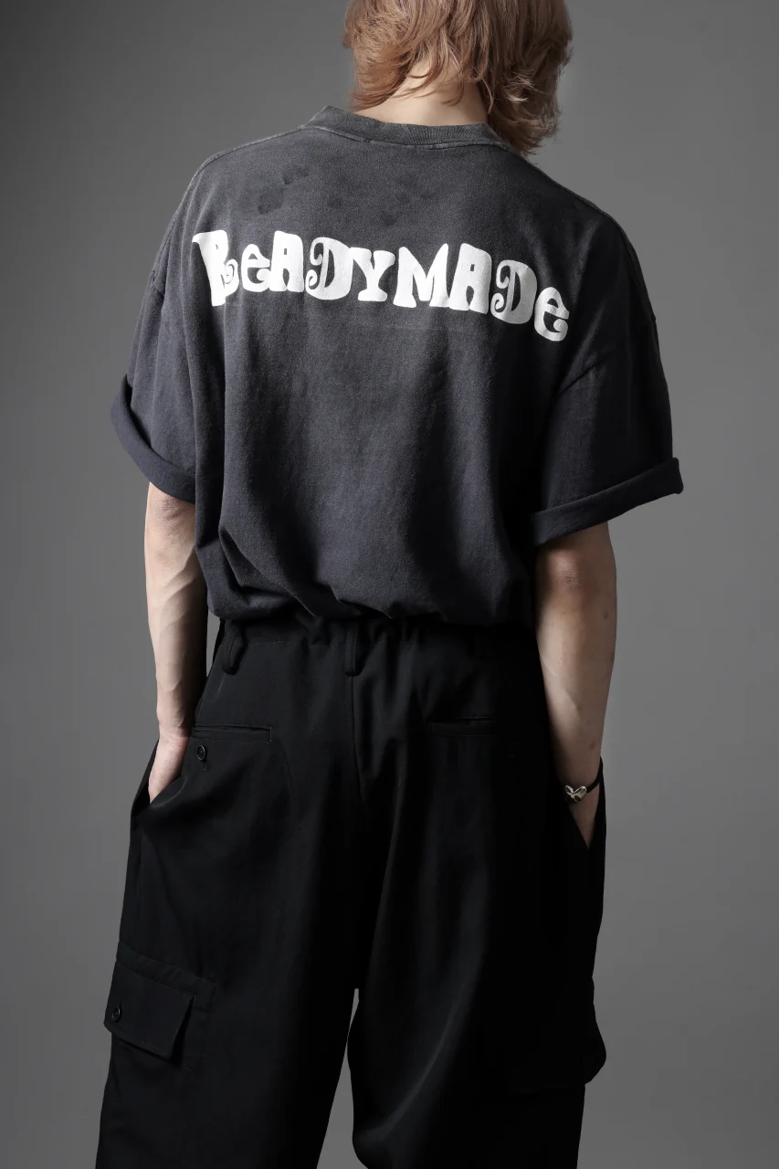READYMADE S/S PEACE T-SHIRT (BLACK) - Image 35