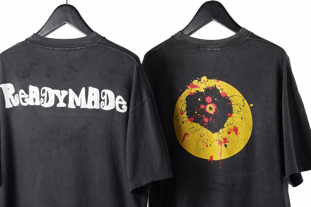 READYMADE S/S PEACE T-SHIRT (BLACK) - Image 57
