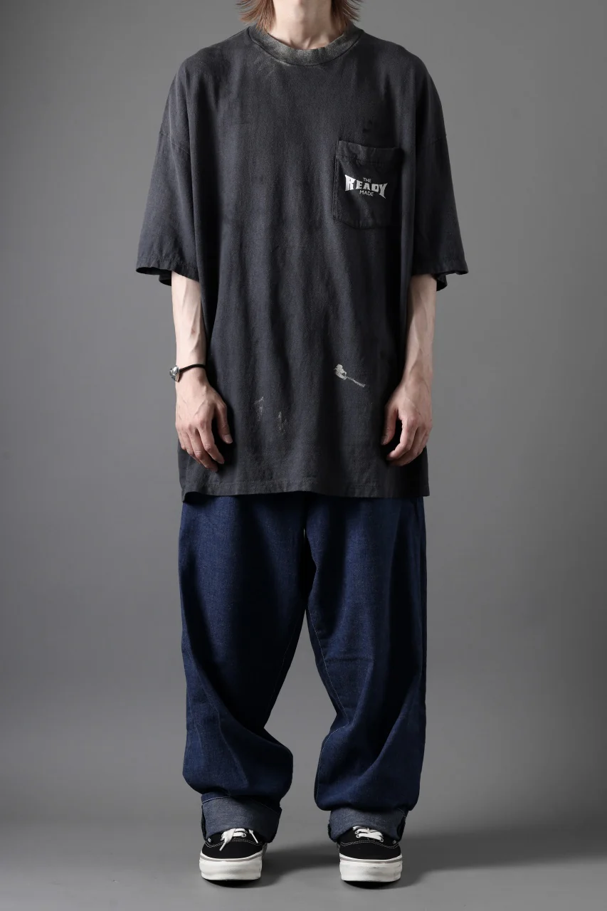 READYMADE S/S POCKET T-SHIRT (BLACK) - Image 15