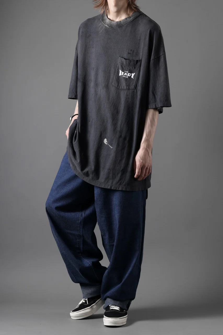 READYMADE S/S POCKET T-SHIRT (BLACK) - Image 17