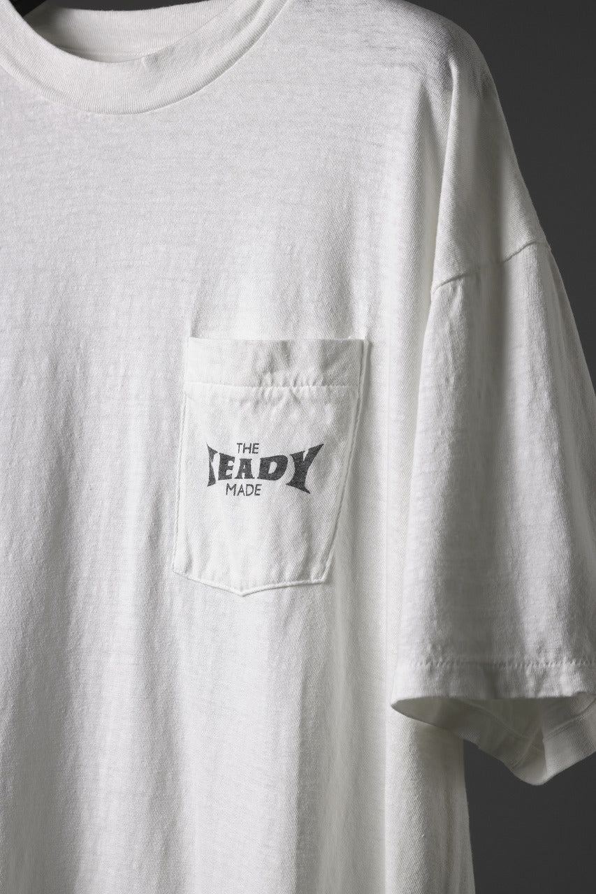 READYMADE S/S POCKET T-SHIRT (WHITE) - Image 10