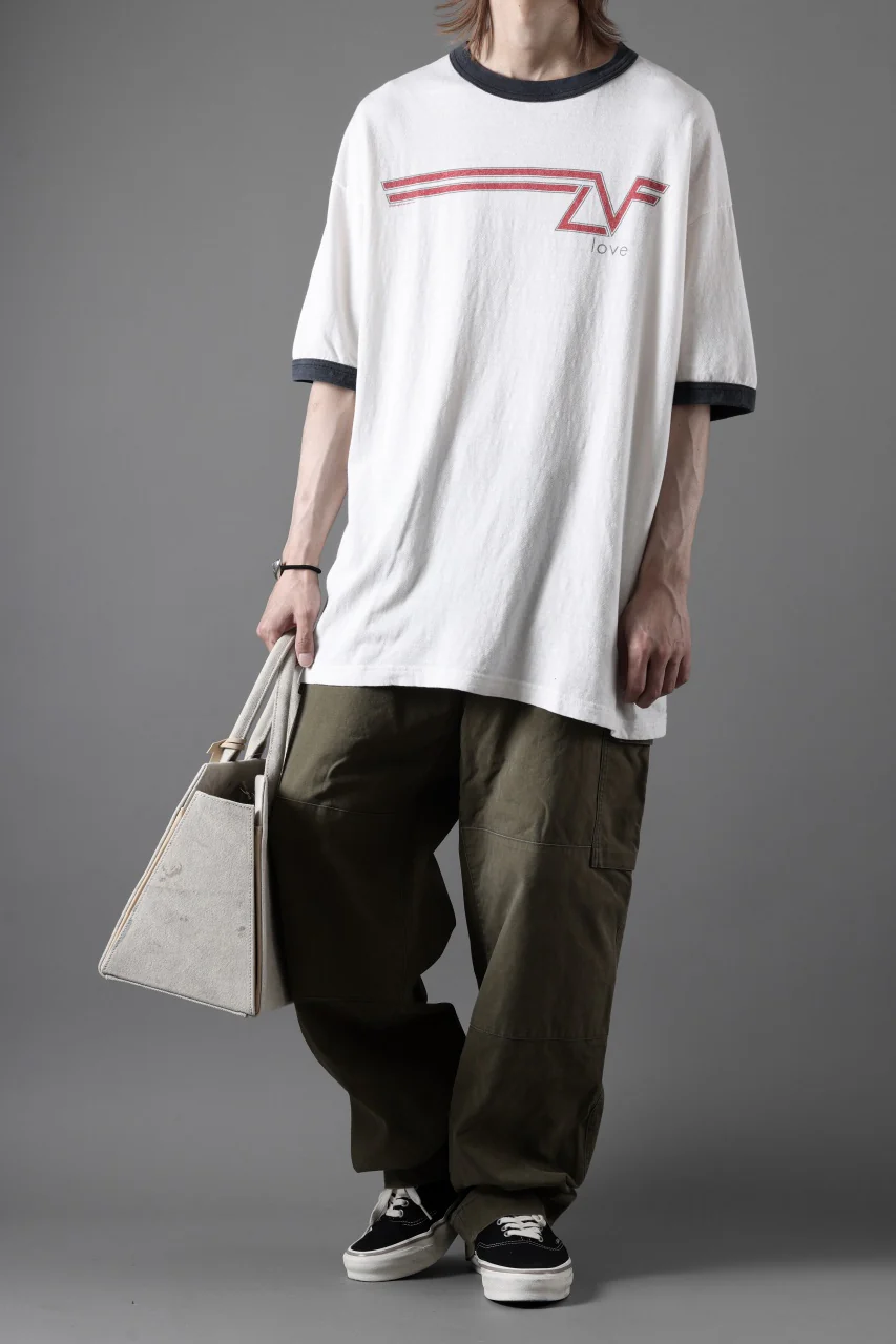READYMADE S/S RINGER T-SHIRT (WHITE) - Image 20