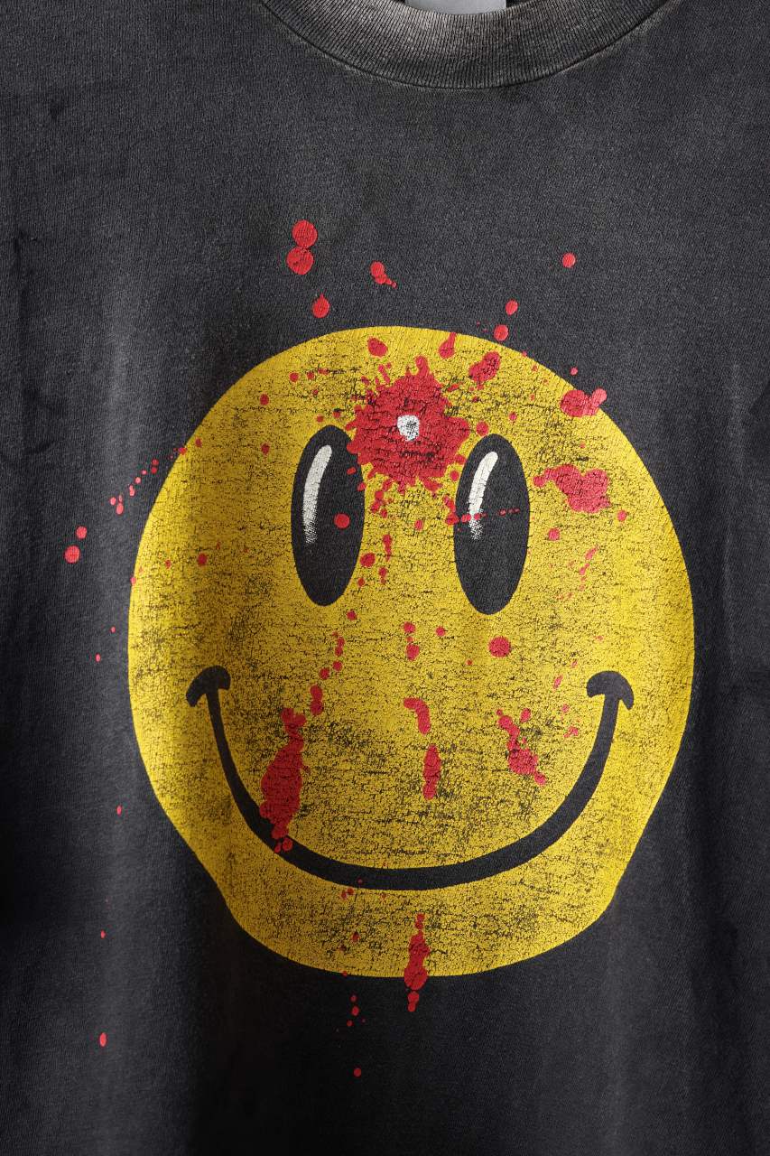 READYMADE S/S SMILE T-SHIRT (BLACK) - Image 13
