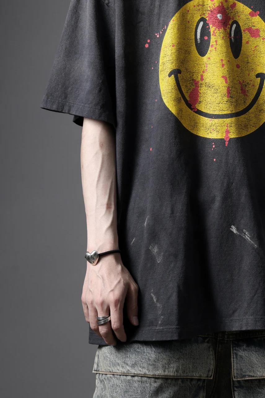 READYMADE S/S SMILE T-SHIRT (BLACK) - Image 32