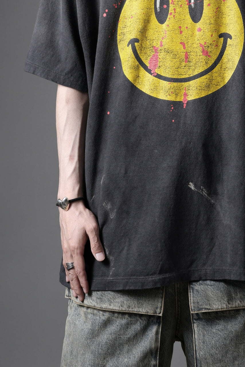 READYMADE S/S SMILE T-SHIRT (BLACK) - Image 33