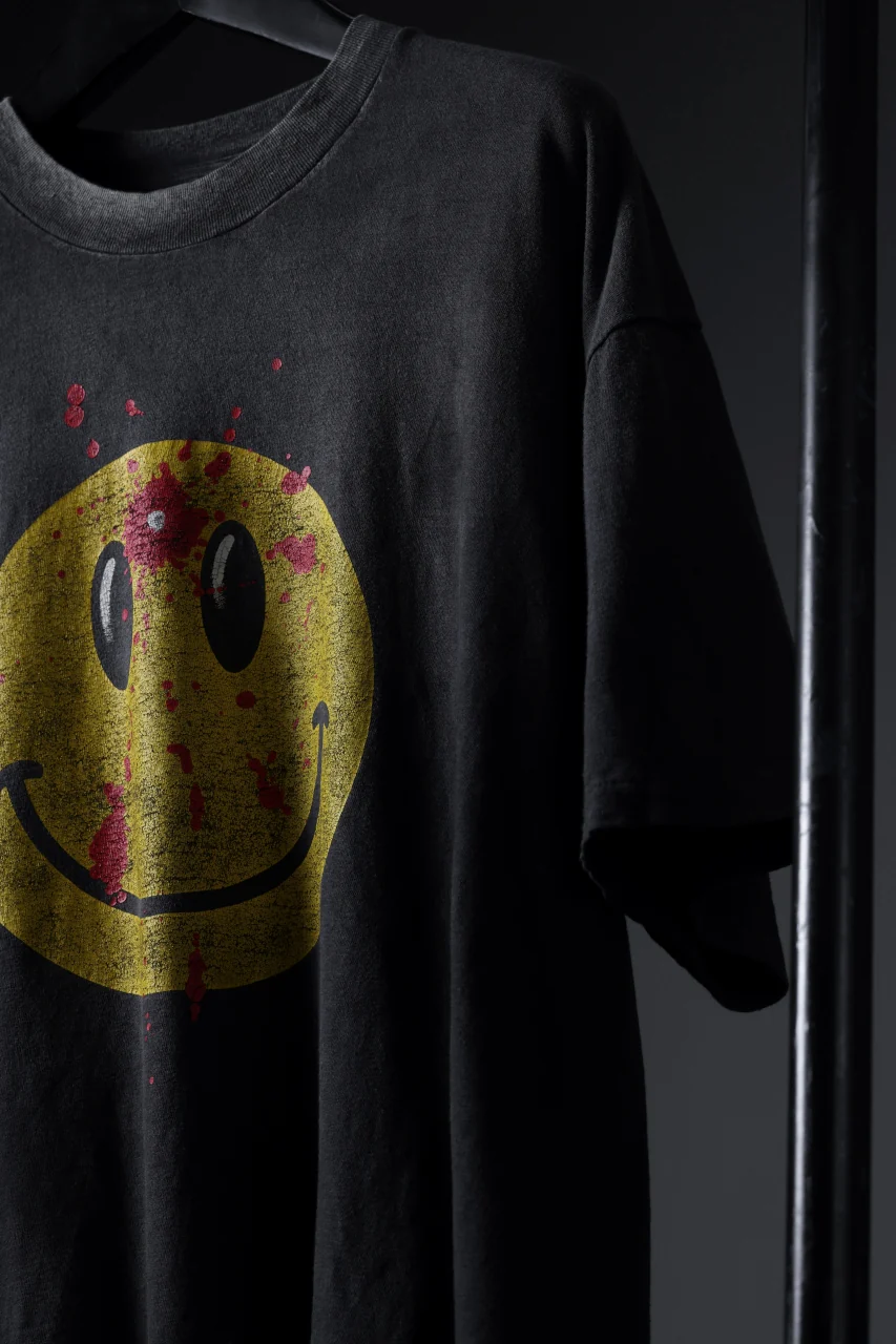 READYMADE S/S SMILE T-SHIRT (BLACK) - Image 38