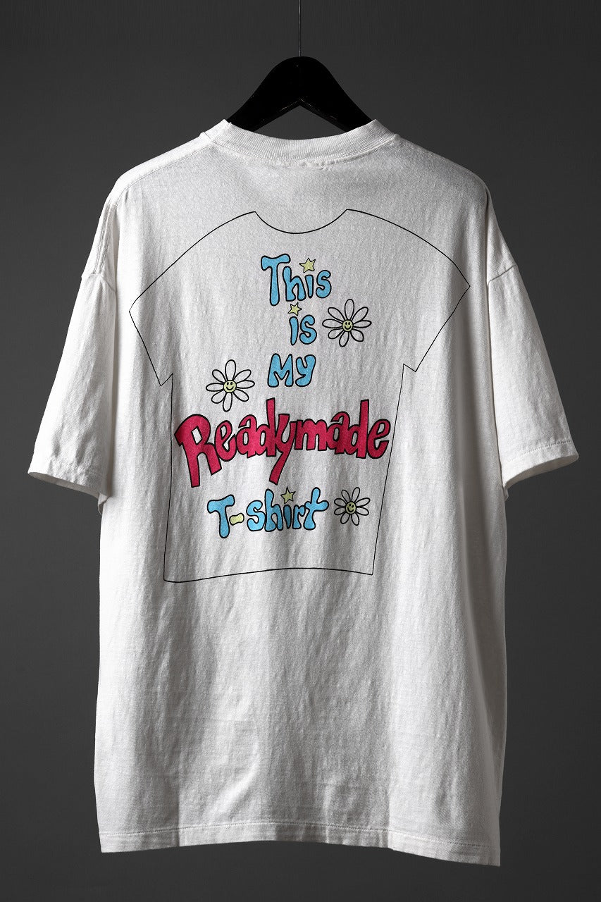 READYMADE S/S THIS IS MY T-SHIRT (WHITE) - Image 3