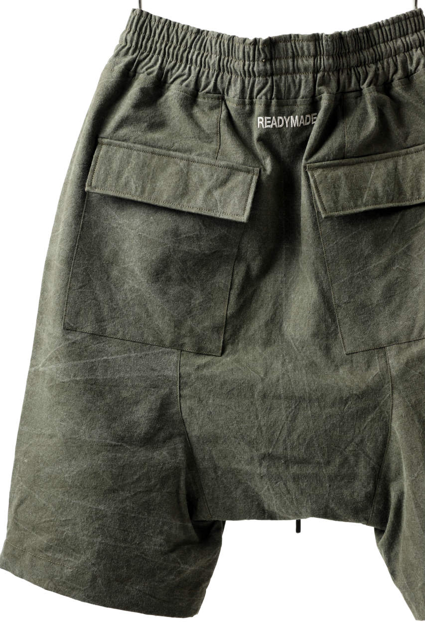READYMADE SARROUEL SHORTS (GREEN / size.2) - Image 16