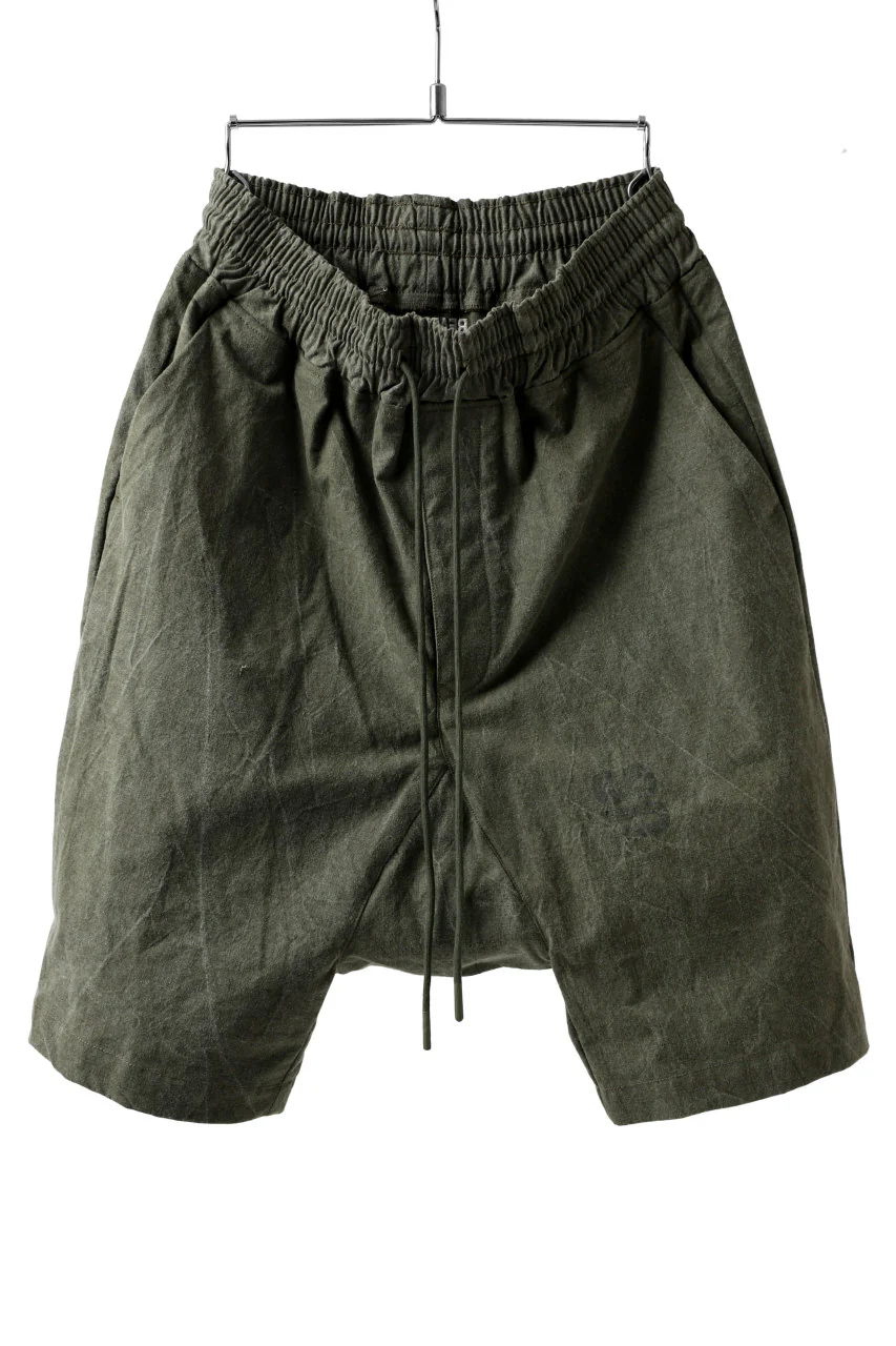READYMADE SARROUEL SHORTS (GREEN / size.2) - Image 7