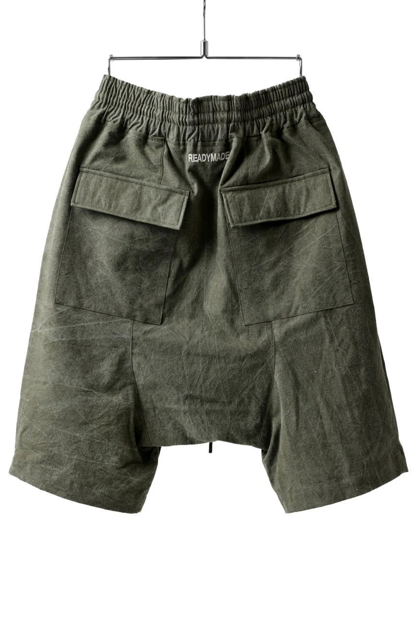 READYMADE SARROUEL SHORTS (GREEN / size.2) - Image 9