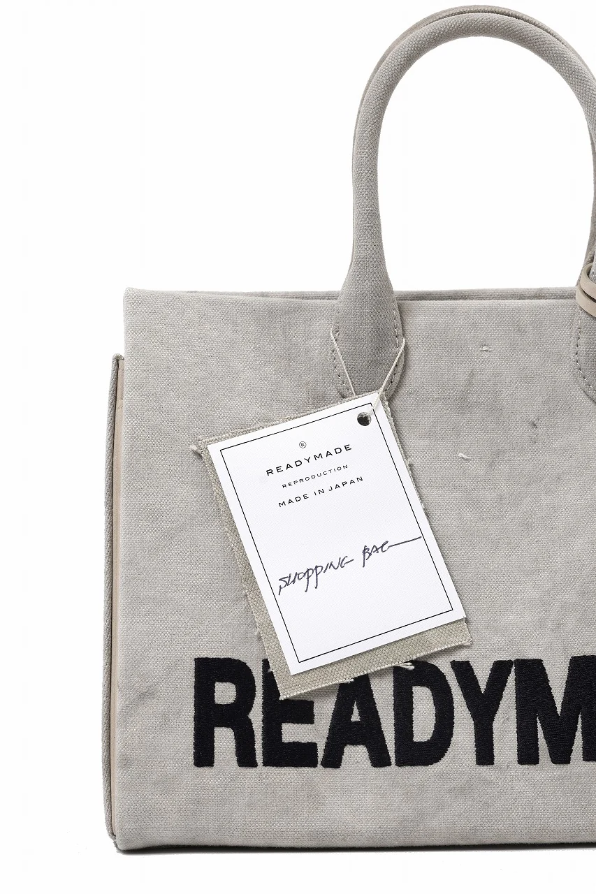 READYMADE SHOPPING BAG 30 LOGO (WHITE) - Image 6