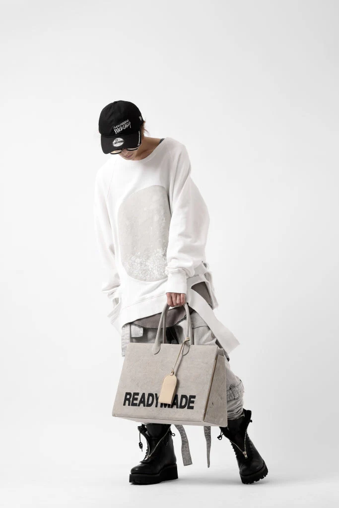 READYMADE SHOPPING BAG 40 LOGO (WHITE) - Image 30