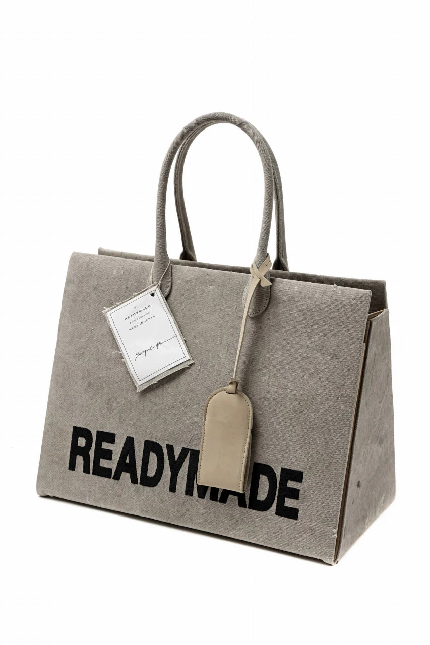 READYMADE SHOPPING BAG 40 LOGO (WHITE) - Image 4