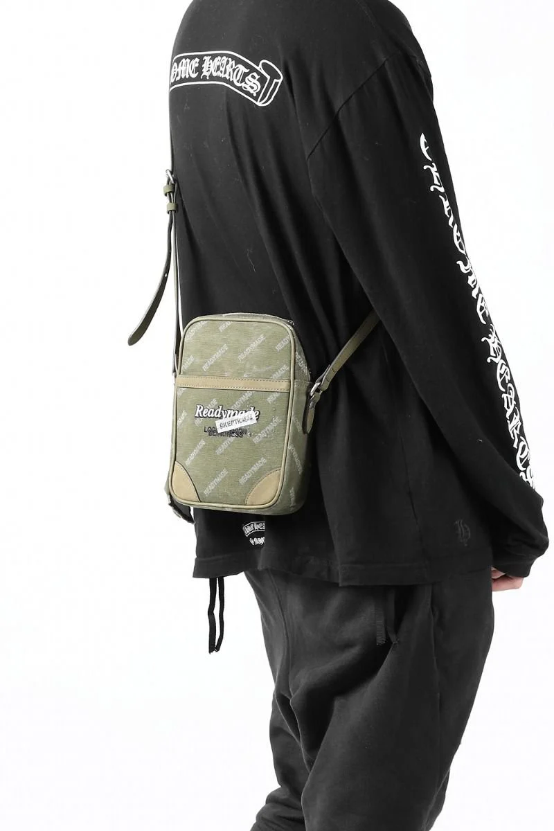 READYMADE SHOULDER BAG (KHAKI) - Image 11