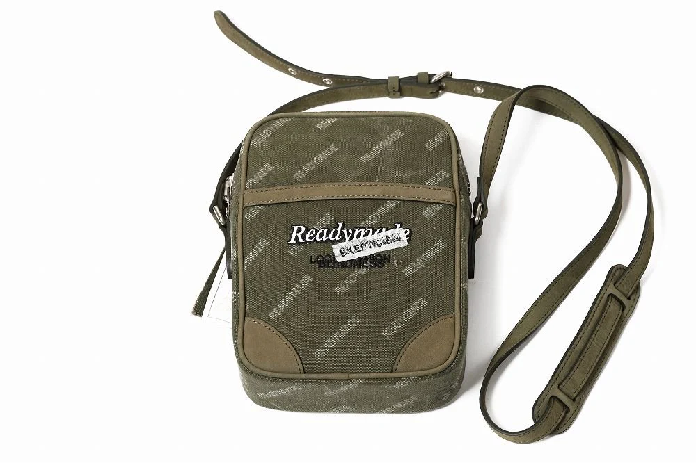 READYMADE SHOULDER BAG (KHAKI) - Image 12