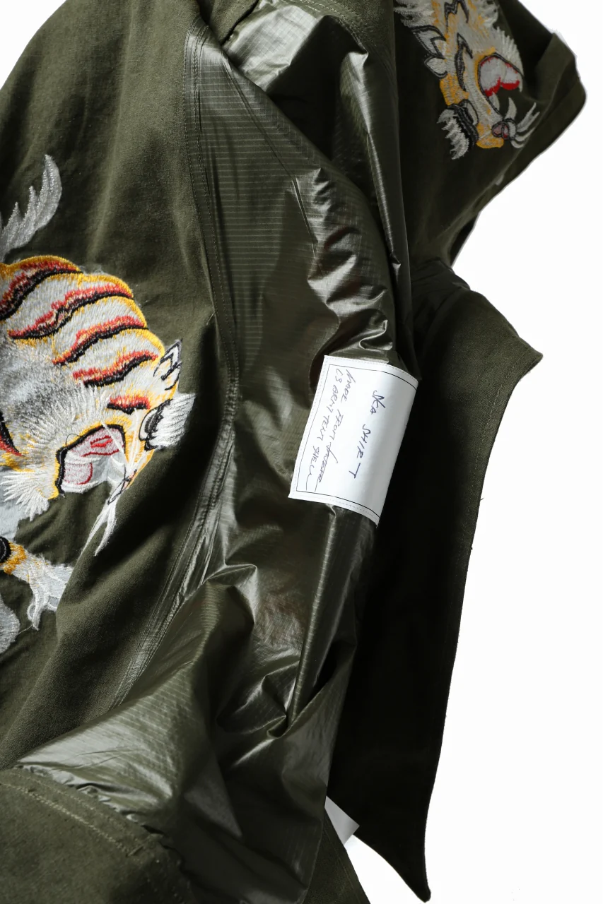 READYMADE SKA SHIRT-JACKET (KHAKI GREEN) - Image 45